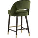 Monae 36.5 inch Moss Green Counter Stool